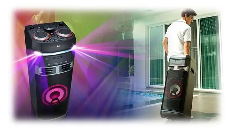 OK75 LG 1 .jpg سیستم صوتی چند رسانه ای ال جی 1000 وات OK75 LG XBOOM
