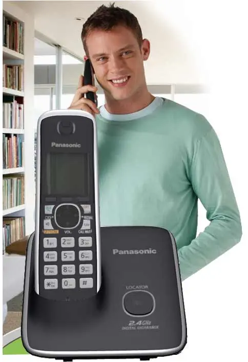 Panasonic KX TG3711BX 19.jpg تلفن پاناسونیک بیسیم Panasonic KX-TG3711BX