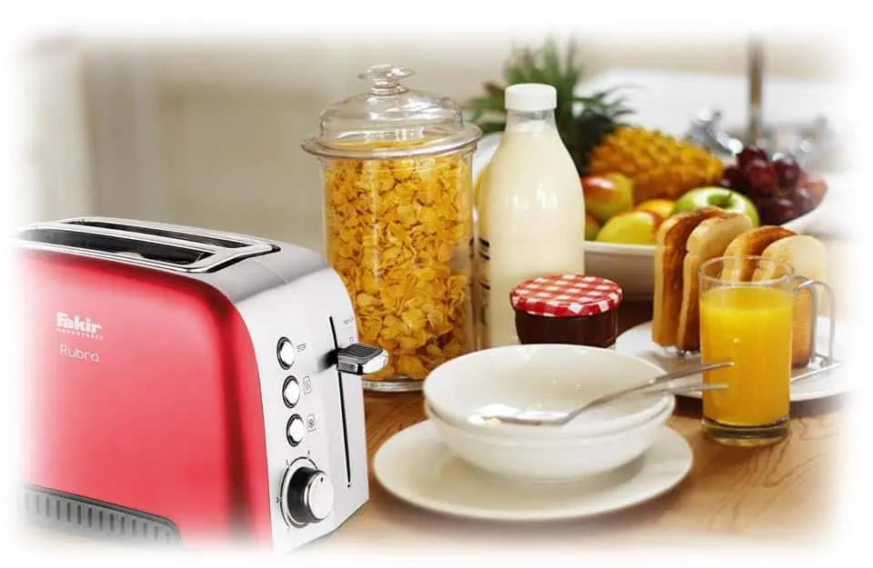 RUBRA 2 .jpg توستر نان فکر 980 وات RUBRA Fakir Toaster