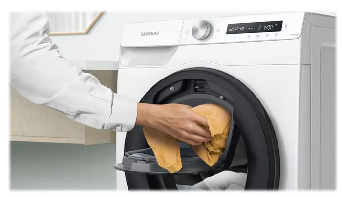 Samsung WW90T554 12 .jpg لباسشویی 9 کیلویی سامسونگ WW90T554 ادواش حباب ساز