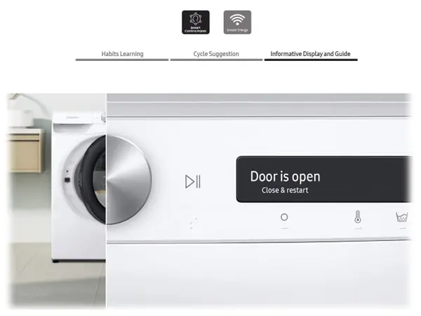 Samsung WW90T554 16 .jpg لباسشویی 9 کیلویی سامسونگ WW90T554 ادواش حباب ساز