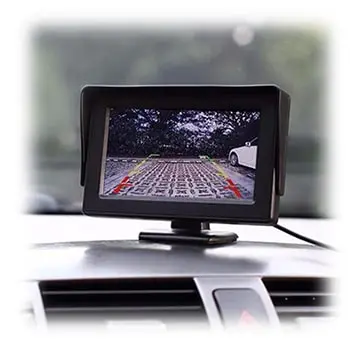 Security TFT Monitor 8 .jpg مانیتور پایه دار خودرو با دوربین عقب 4.3 اینچی Security TFT Monitor