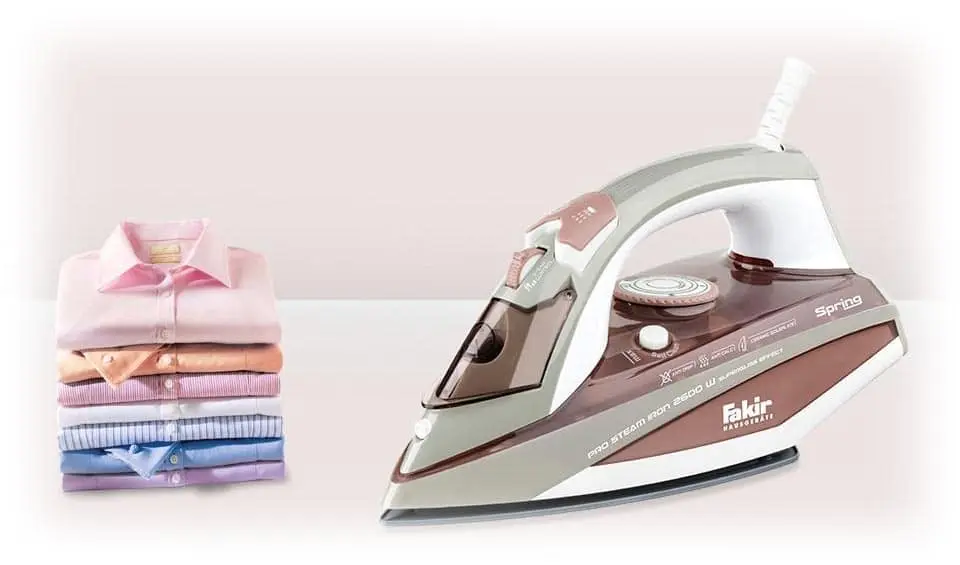 Spring 2 .jpg اتو بخار فکر 2600 وات Spring Fakir Steam Iron