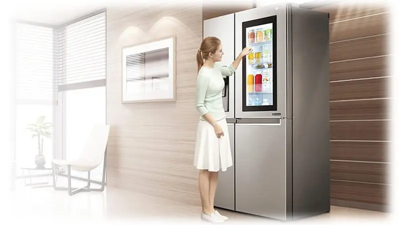 X257 LG 7 .jpg یخچال ال جی X257 اینستاویو 30 فوت ساید بای ساید دور این دور اینورتر