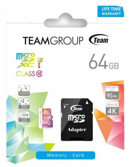 کارت حافظه تیم گروپ 8 گیگا بایت کلاس 10 TEAMGROUP microSDXC