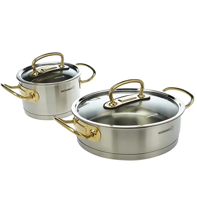 سرویس قابلمه 8 پارچه کرکماز استیل مدل A1148