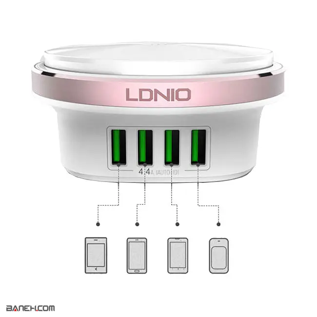 3 لوازم جانبی موبایل هاب 4 پورت و چراغ خواب الدینیو LDNIO A4406 Hub and LED lamp a4406 7 3.jpg لوازم جانبی موبایل هاب 4 پورت و چراغ خواب الدینیو LDNIO A4406 Hub and LED lamp