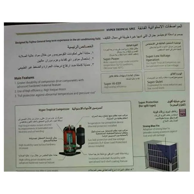 کولر گازی ایستاده اجنرال 36000 کاوازاکی AGGA36RMWA-R