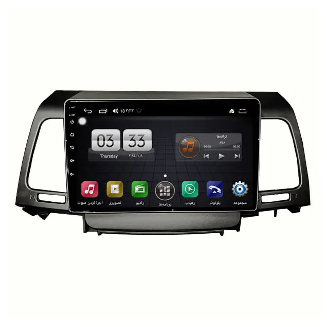 پخش فابریک و مانیتور خودرو کیا اپیروس اندروید kia opirus