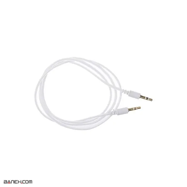 لوازم جانبی خودرو کابل AUX استریو 1 متری AUX Stereo Cable 1m