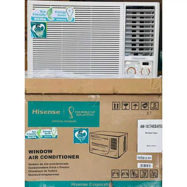 کولر گازی هایسنس 18000 پنجره ای AW-18CT4SSAR02