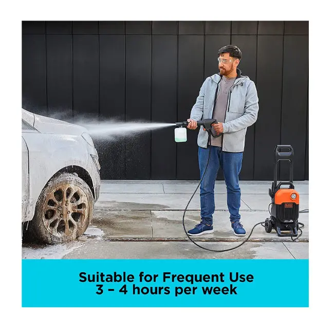 کارواش خانگی بلک اند دکر 2000 وات 150 بار مدل BEPW2000-B5 PSI 2100