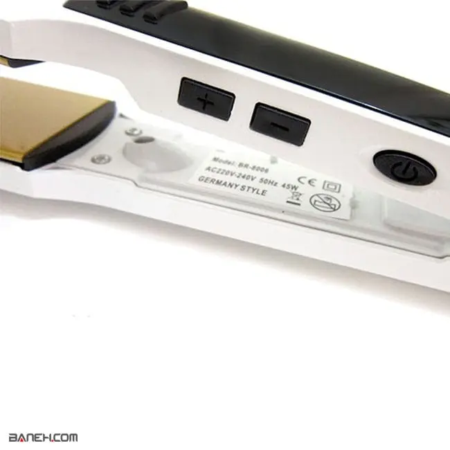 br 8006 5 .jpg اتو مو شانه دار پرو براون BR-8006 Pro Braun Hair Iron