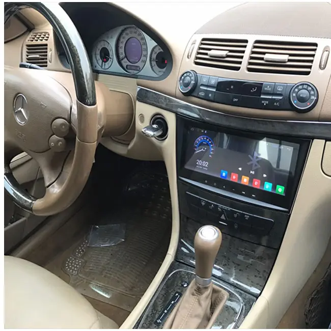 پخش فابریک و مانیتور خودرو بنز C2009 اندروید BENZ C2009