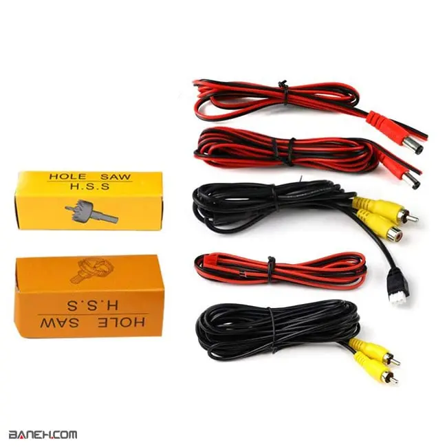 پك كامل سنسور و دوربين دنده عقب خودرو Car Camera Retro Sensor