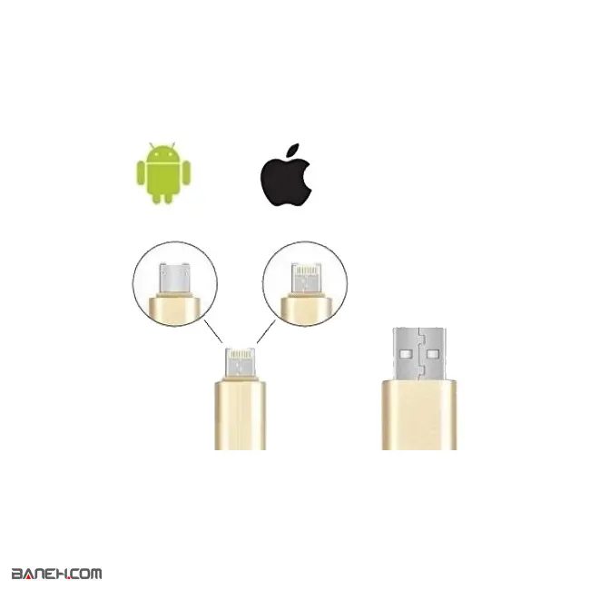 کابل شارژ نخی آیفون و اندروید Charging Cable