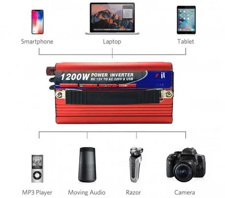 مبدل برق خودرو 2000 وات Cil Power Inverter 2000W