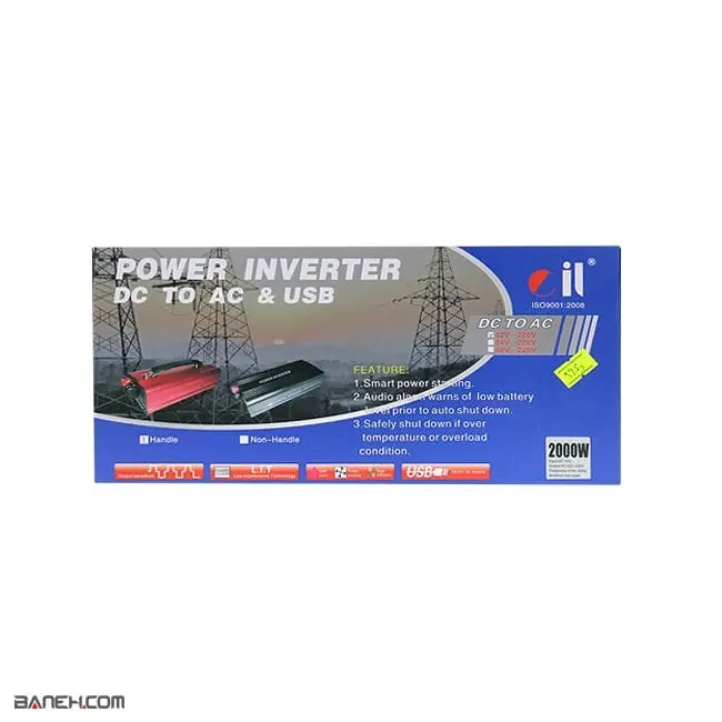 مبدل برق خودرو 2000 وات Cil Power Inverter 2000W