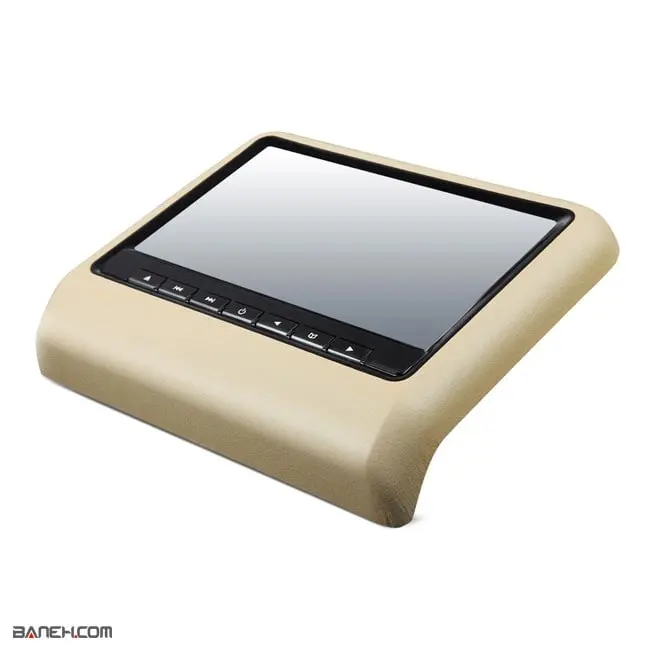 مانیتور پشت سری خودرو 9 اینچی car clip on headrest 9inch DVD player