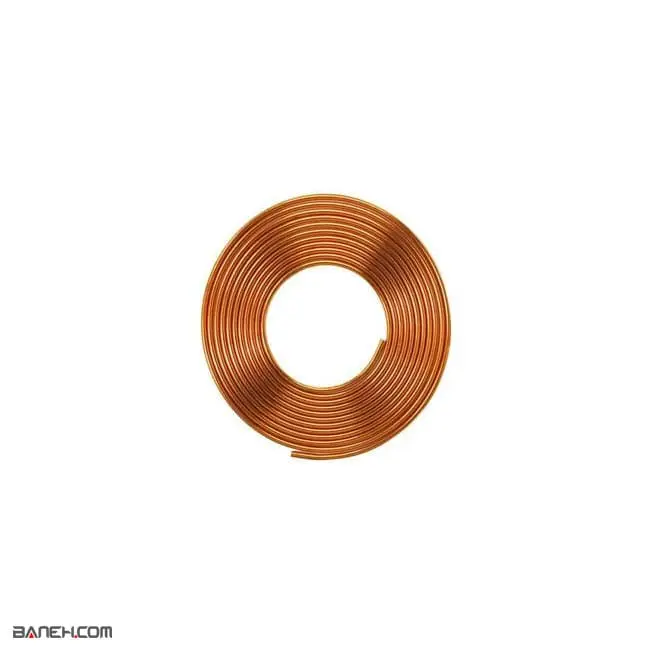 لوازم جانبی کولر لوله مسی کولرگازی 5 متر Copper Pipe