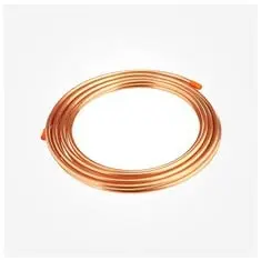 لوازم جانبی کولر لوله مسی کولرگازی 5 متر Copper Pipe