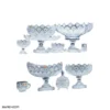 crystal 1 3 سرویس پذیرایی 25 پارچه کریستال 6 نفره Crystal 25pcs