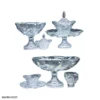 crystal 6 8 سرویس کریستال 25 پارچه 6 نفره Crystal 25pieces