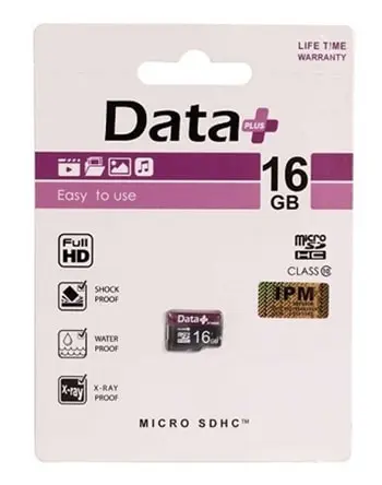 کارت حافظه میکرو اس دی دیتا پلاس 16 گیگابایت Data Plus microSD