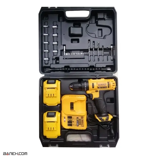 دریل شارژی دیوالت 26 ولت dcd771 26V Dewalt Cordless Drill