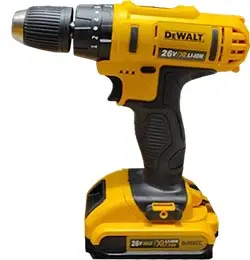 dcd771 5 .jpg دریل شارژی دیوالت 26 ولت dcd771 26V Dewalt Cordless Drill