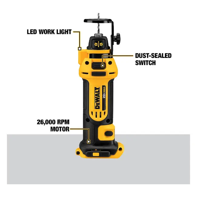 دریل تخریب برش دیوار 20 ولت دیوالت مدل DEWALT DCS551B