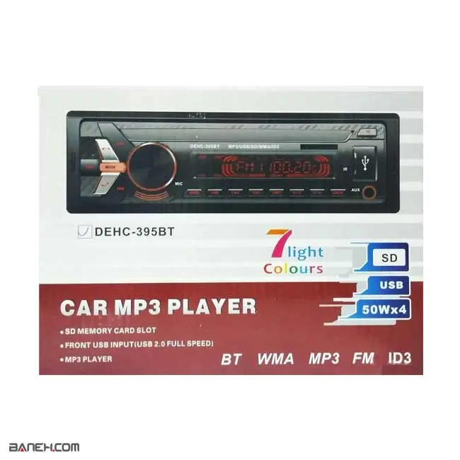 دستگاه پخش خودرو سونی بلوتوث دار DEHC-395BT Sony Car Mp3 Player