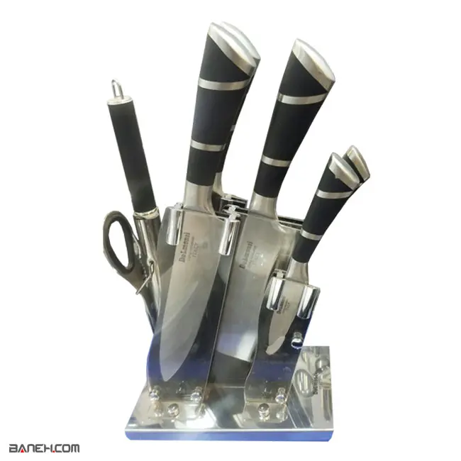 سرویس چاقوی آشپزخانه 8 پارچه دلمونتی Delmonti Knife Set