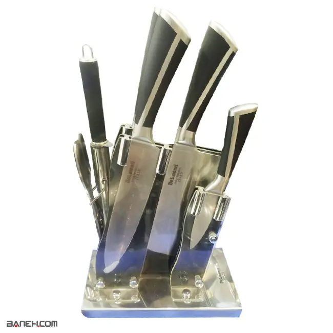 سرویس چاقوی آشپزخانه 8 پارچه دلمونتی Delmonti Knife Set