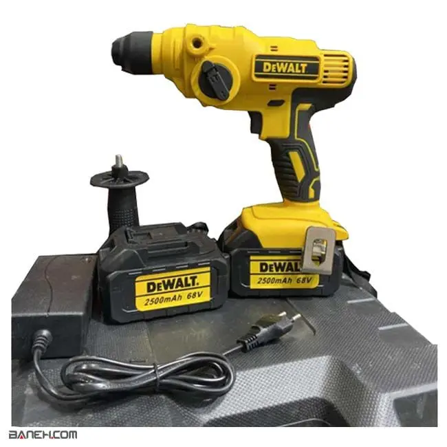 دریل تخریب شارژی دیوالت 68 ولت DEWALT CORDLESS DEMOLITION DRILL 68V
