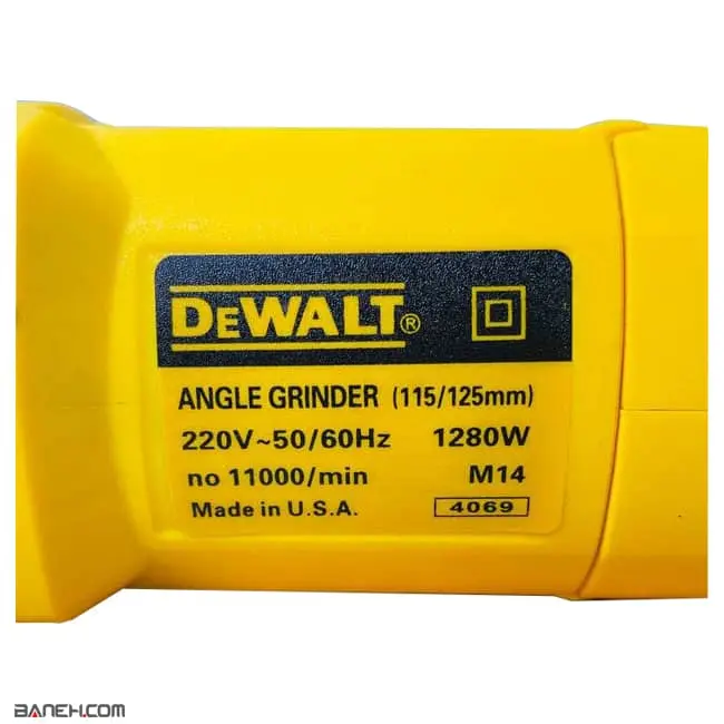 سنگ فرز دیوالت دیمردار 1280 وات DEWALT 4069