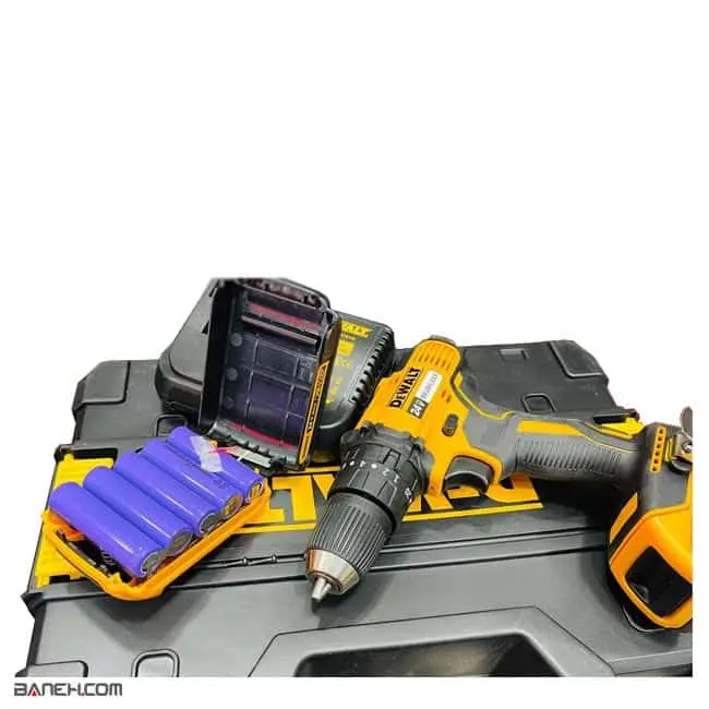 دریل شارژی دیوالت 24 ولت مدل DEWALT COLRDLESS DRILL DCD701M