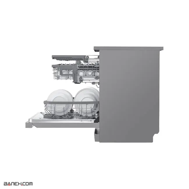 ماشین ظرفشویی ال جی 14 نفره DFB325HS نقره ای