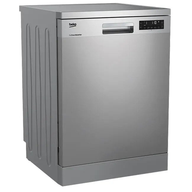 ماشین ظرفشویی بکو 14 نفره DFN26424 نقره سفید
