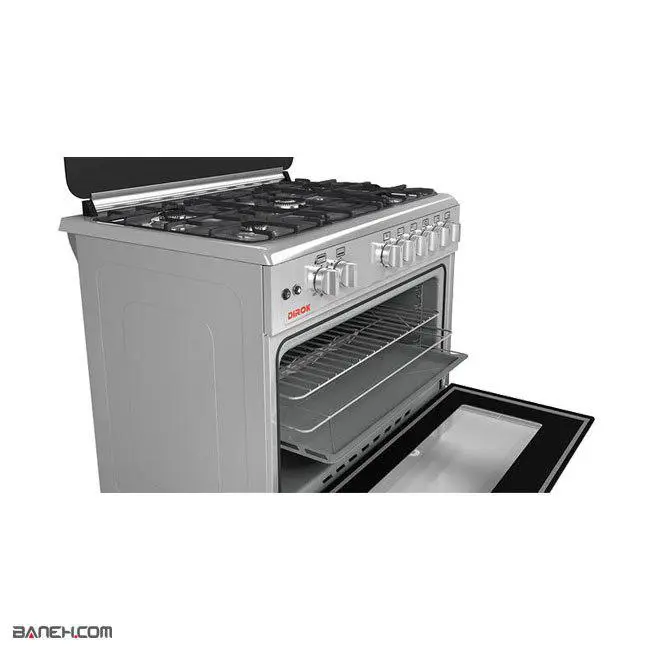 اجاق گاز فر دار دیروک 5 شعله DIR1512SO Dirok Oven Gas 5 Flame