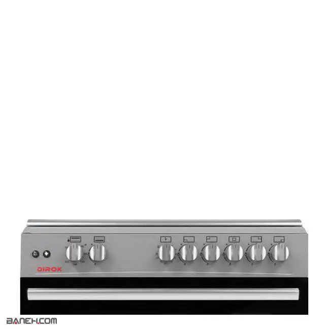 اجاق گاز فر دار دیروک 5 شعله DIR1512SO Dirok Oven Gas 5 Flame