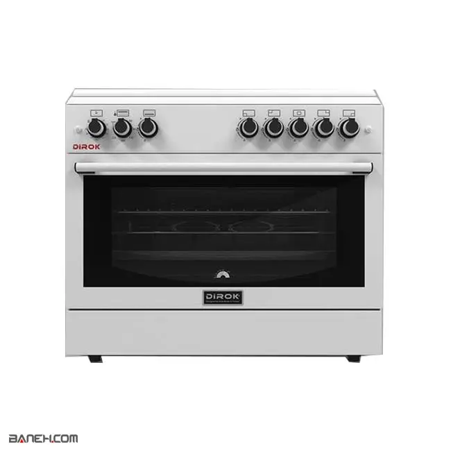 اجاق گاز فر دار دیروک DIR1514SO Dirok Oven Gas 5Flame