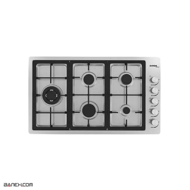 اجاق گاز صفحه ای دیروک 5 شعله DIR4825GH Dirok
