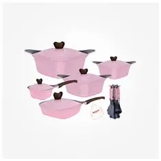 ست قابلمه گرانیتی دلمونتی 22 پارچه DL1150 Delmonti