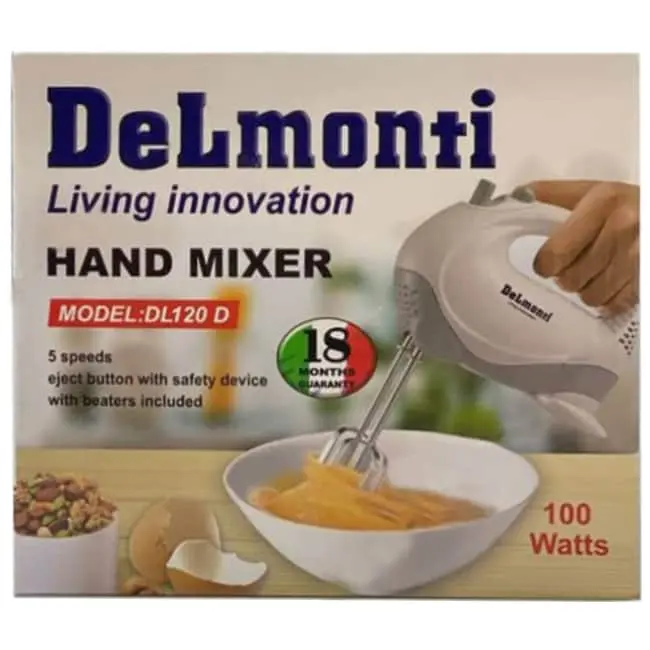 همزن دستی دلمونتی 100 وات DL120 Delmonti