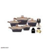 dl1270 3 1 سرویس قابلمه 20 پارچه دلمونتی DL1270 Delmonti Cookware Set