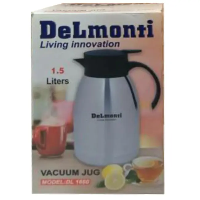 فلاسک دلمونتی 1.5 لیتری استیل DL1660 Delmonti Vacuum Flask