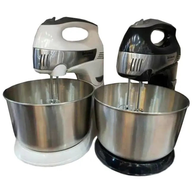 همزن کاسه دار دلمونتی استیل DL210 Delmonti Stand Mixer