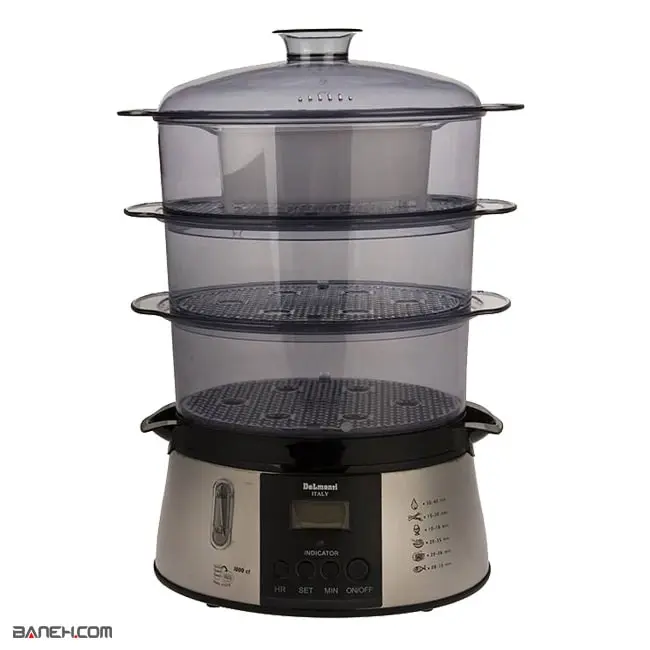 بخارپز دلمونتی 1.2 لیتری DL230 Delmonti Steam Cooker