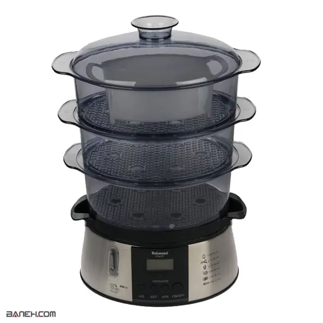 بخارپز دلمونتی 1.2 لیتری DL230 Delmonti Steam Cooker